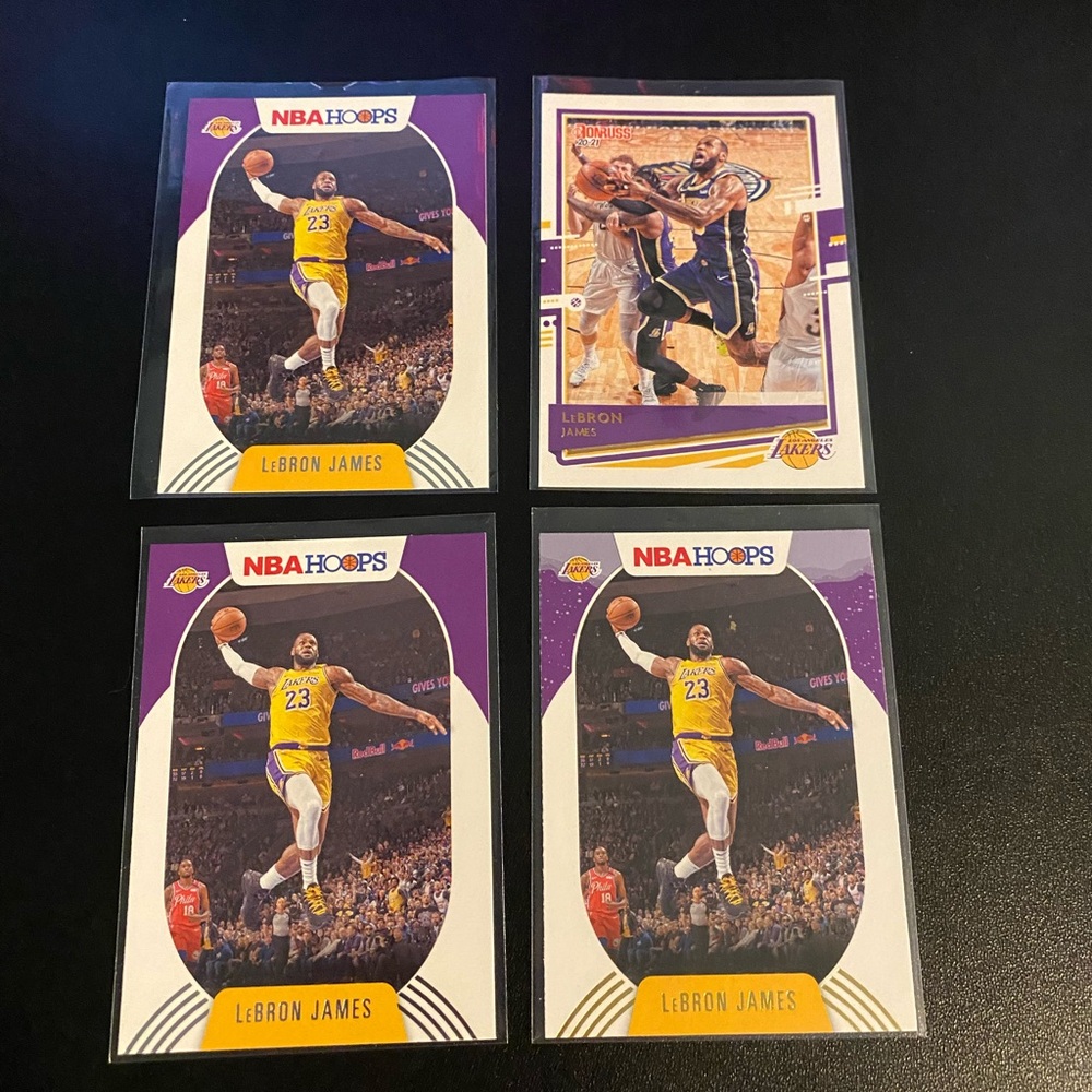 4 Lebron James Cards